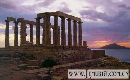 苏纽海角（Sounion）波塞冬海神庙（Temple of Poseidon）